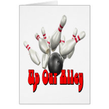 Up Our Alley Greeting Cards