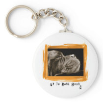 Up to Nose Good Keychain