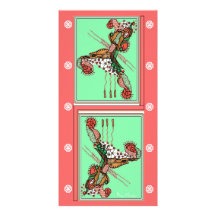 "UPHOLSTERED" ART PHOTO CARDS