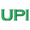 UPI Black Thermal Hoodie embroidered shirts