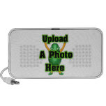 Upload  photo to portable speakers speakers