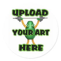 Upload your art on custom zazzle items by Valxart Sticker