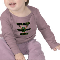 Upload your art womens Tshirt template by Valxart
