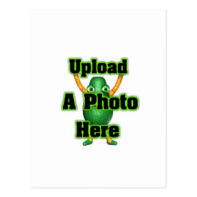 Upload your photo to template postcards