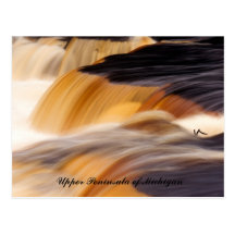 Upper Peninsula of Michigan Post Card