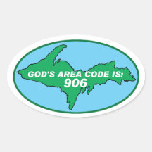 UPPER PENINSULA OF MICHIGAN YOOPER STICKERS