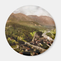 Upper Prahova Sinaia Romania Fridge Magnet