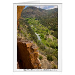 Upper Verde River at Duff Spring Greeting Card