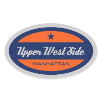 Upper West Side Oval Stickers