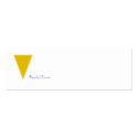 Uppity Woman Profile Cards business cards