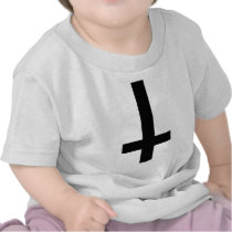 Upside Down Cross Tshirts