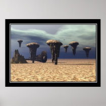upside down mountains poster