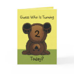Upsy Daisy Turning * Personalized Birthday Card