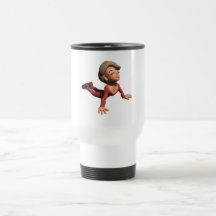 Upward Dog Yoga Pose Gear Mug