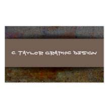"Urban Abstracts" 4 Business Card