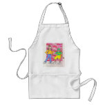 Urban anime art gallery characters aprons
