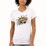 Urban Artistic Tattoo Style sweet 16 Illustration t-shirts