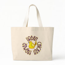 Urban Chicken Farmer Tote Bags