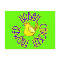 Urban Chicken Farmer Post Cards