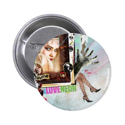 Urban Cowboy - neon1 - button