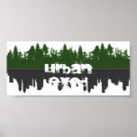 Urban Exodus - Mirror Poster posters