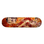 urban graffiti skateboard