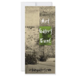 Urban grungy promotional card rack cards