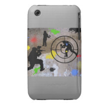 Urban Guerrilla Paintball iPhone 3 Covers