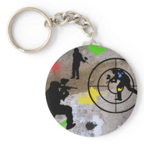 Urban Guerrilla Paintball Keychains