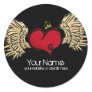 Urban Heart Designer Sticker Labels