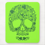 Urban & Hip St Patrick's Day Skull mousepads
