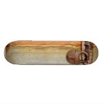 urban locked grunge skateboard