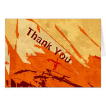 Urban Orange Greeting Card