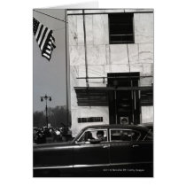 Urban scene in USA cards