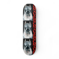 Urban Schnauzer Dog Design Skate Board Decks