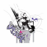 urban sk8er graffiti design photo sculptures