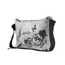 Urban Sugar Skull Dia De Los Muertes Bag messenger bags