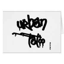 urban tattoo cartes de vœux