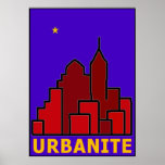 "UrbaNITE" Print by Artist Alexander Aristotle