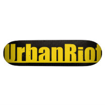 UrbanRiot JP1 Black Deck Skateboard Decks