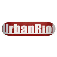 UrbanRiot JP1 Red Deck Skate Board Decks