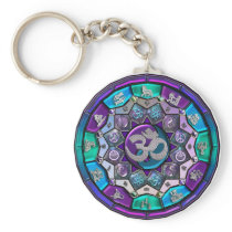 UROCK  Independence Mandala ~ BTC Key Chains