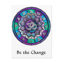 UROCK  Independence Mandala ~ BTC Postcard