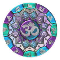 UROCK  Independence Mandala ~ BTC Sticker