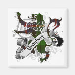 Urquhart Tartan Lion Refrigerator Magnet