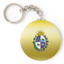 Uruguay Coat of Arms Key Chains