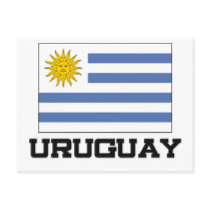 Uruguay Flag postcards