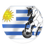 Uruguay soccer Charruas 2010 futbol fans gifts stickers