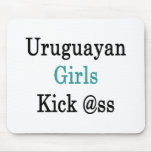 Uruguayan Girls Kick Ass Mouse Pad