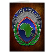 US Africa Command Card